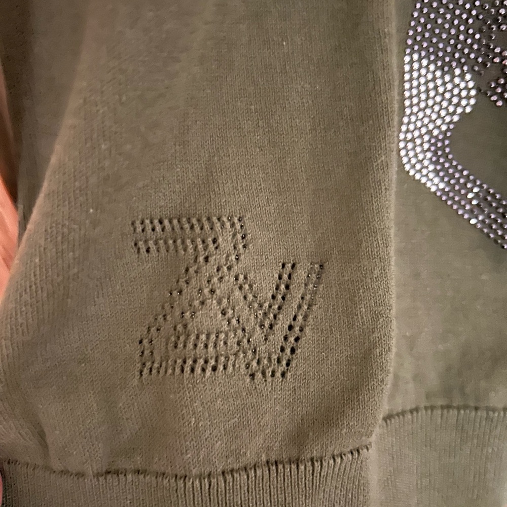 Zadig & Voltaire Khaki Skull Sweater - Picture 4 of 7